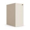 Módulo Balcão 30x68x56cm 1 Porta 100% MDF Cozinha Provence Robel Fendi/Off White Matte