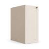 Módulo Balcão Editável Largura 21cm a 39cm x 68x56cm 1 Porta Provence Robel Fendi/Off White Matte