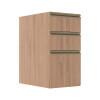 Módulo Balcão 35cm 3 Gavetas 100% MDF Cozinha Modulada Gold J Robel Hanover/Hanover