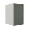 Módulo Balcao 40cm 1 Porta 100% MDF Cozinha Modulada Provence Robel Branco/Salvia Matte