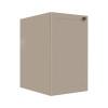 Módulo Balcao 40cm 1 Porta 100% MDF Cozinha Modulada Provence Robel Fendi/Fendi Matte