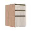 Módulo Balcão 40cm 3 Gavetas 100% MDF Cozinha Modulada Gold J Robel Hanover/Aspen