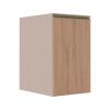 Módulo Balcão 40cm 1 Porta 100% MDF Cozinha Modulada Gold J Robel Fendi/Hanover