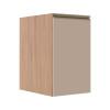 Módulo Balcão 40cm 1 Porta 100% MDF Cozinha Modulada Gold J Robel Hanover/Fendi Matte