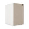 Módulo Balcao 40x68x56cm 1 Porta 100% MDF Cozinha Provence Robel Branco/Fendi Matte