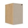 Módulo Balcao 40x68x56cm 1 Porta 100% MDF Cozinha Provence Robel Hanover/Fendi Matte