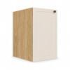 Módulo Balcao 40x68x56cm 1 Porta 100% MDF Cozinha Provence Robel Hanover/Off White Matte