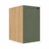 Módulo Balcao 40x68x56cm 1 Porta 100% MDF Cozinha Provence Robel Hanover/Salvia Matte
