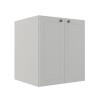 Módulo Balcao 60cm 2 Portas 100% MDF Cozinha Modulada Provence Robel Branco/Branco Matte