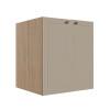 Módulo Balcao 60cm 2 Portas 100% MDF Cozinha Modulada Provence Robel Hanover/Fendi Matte