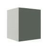 Módulo Balcão 60cm Para Embutir Forno 100% MDF Cozinha Modulada Robel Branco/Salvia Matte