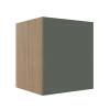 Módulo Balcão 60cm Para Embutir Forno 100% MDF Cozinha Modulada Robel Hanover/Salvia Matte