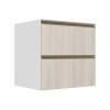 Módulo Balcão 70cm 1 Gaveta 1 Porta Basculante 100% MDF Cozinha Modulada Gold J Robel Branco/Aspen