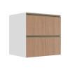 Módulo Balcão 70cm 1 Gaveta 1 Porta Basculante 100% MDF Cozinha Modulada Gold J Robel Branco/Hanover