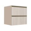 Módulo Balcão 70cm 1 Gaveta 1 Porta Basculante 100% MDF Cozinha Modulada Gold J Robel Fendi/Aspen