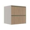 Módulo Balcão 70cm 1 Gaveta 1 Porta Basculante 100% MDF Cozinha Modulada Gold Robel Fendi/Hanover
