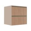 Módulo Balcão 70cm 1 Gaveta 1 Porta Basculante 100% MDF Cozinha Modulada Gold J Robel Fendi/Hanover