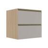 Módulo Balcão 70cm 1 Gaveta 1 Porta Basculante 100% MDF Cozinha Modulada Gold Robel Hanover/Fendi