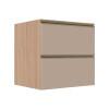 Módulo Balcão 70cm 1 Gaveta 1 Porta Basculante 100% MDF Cozinha Modulada Gold J Robel Hanover/Fendi Matte