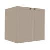 Módulo Balcao 70cm 2 Portas 100% MDF Cozinha Modulada Provence Robel Fendi/Fendi Matte