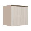 Módulo Balcão 70cm 2 Portas 100% MDF Cozinha Modulada Gold J Robel Fendi/Aspen