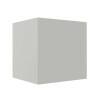 Módulo Balcão 70cm Para Embutir Forno 100% MDF Cozinha Modulada Robel Branco/Branco Matte