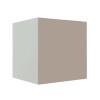 Módulo Balcão 70cm Para Embutir Forno 100% MDF Cozinha Modulada Robel Branco/Fendi Matte