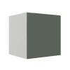 Módulo Balcão 70cm Para Embutir Forno 100% MDF Cozinha Modulada Robel Branco/Salvia Matte