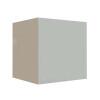 Módulo Balcão 70cm Para Embutir Forno 100% MDF Cozinha Modulada Robel Fendi/Branco Matte