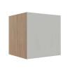 Módulo Balcão 70cm Para Embutir Forno 100% MDF Cozinha Modulada Robel Hanover/Branco Matte