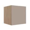 Módulo Balcão 70cm Para Embutir Forno 100% MDF Cozinha Modulada Robel Hanover/Fendi Matte