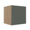 Módulo Balcão 70cm Para Embutir Forno 100% MDF Cozinha Modulada Robel Hanover/Salvia Matte
