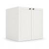 Módulo Balcão 70x68x56cm 2 Portas 100% MDF Cozinha Provence Robel Branco/Branco Matte