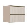 Módulo Balcão 80cm 1 Gaveta 1 Porta Basculante 100% MDF Cozinha Modulada Gold J Robel Fendi/Aspen
