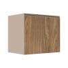 Módulo Balcão 80cm 2 Portas 100% MDF Cozinha Modulada Gold J Robel Fendi/Amendoeira BP