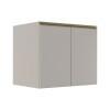 Módulo Balcão 80cm 2 Portas 100% MDF Cozinha Modulada Gold Robel Fendi/Fendi