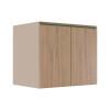 Módulo Balcão 80cm 2 Portas 100% MDF Cozinha Modulada Gold J Robel Fendi/Hanover