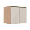 Módulo Balcão 80cm 2 Portas 100% MDF Cozinha Modulada Gold J Robel Hanover/Aspen