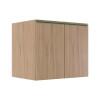 Módulo Balcão 80cm 2 Portas 100% MDF Cozinha Modulada Gold J Robel Hanover/Hanover