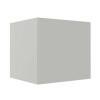 Módulo Balcão 80cm Para Embutir Forno 100% MDF Cozinha Modulada Robel Branco/Branco Matte