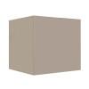 Módulo Balcão 80cm Para Embutir Forno 100% MDF Cozinha Modulada Robel Fendi/Fendi Matte