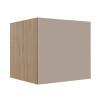 Módulo Balcão 80cm Para Embutir Forno 100% MDF Cozinha Modulada Robel Hanover/Fendi Matte