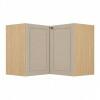 Módulo Balcão Canto L 96x94,5 x 68x56cm 100% MDF Cozinha Provence Robel Hanover/Fendi Matte