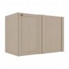 Módulo Balcão Canto Reto 100x68x56cm Direito/Esquerdo 100% MDF Cozinha Provence Robel Fendi/Fendi Matte