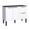 Balcão Buffet Cozinha Sala de Jantar com Tampo 120cm Cisne Cozimax Branco