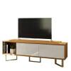 Rack Para TV 65 Polegadas Sagary 1.8 EAX Móveis Tauari/Off White