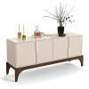 Buffet Para Sala de Jantar Amalfi Lukaliam Off White/Noce