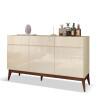 Balcão Buffet Sala Jantar 3P 3G Cannes EDN Off White