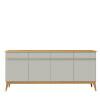 Buffet 190cm Sala Jantar 4 Portas Magnum EDN Fendi/Freijo