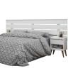 Cabeceira Para Cama Box Casal Qeen ou King Roma Gelius Branco